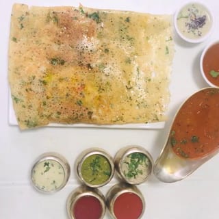Onion Rava Masala Dosa